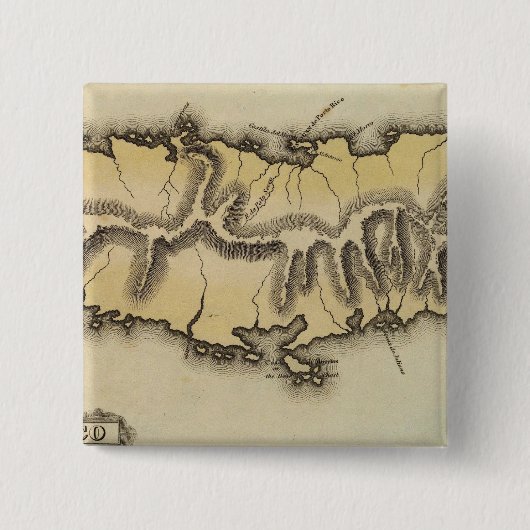 プエルトリコ 缶バッジ (正面)