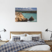 プエルトリコ、西海岸、カボロホ、海岸線2 キャンバスプリント (インサイチュ (寝室))