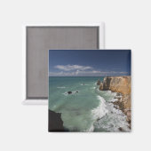 プエルトリコ、西海岸、カボロホ、海岸線2 マグネット (正面/裏面)