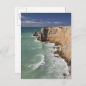 プエルトリコ、西海岸、カボロホ、海岸線 ポストカード (正面/裏面)