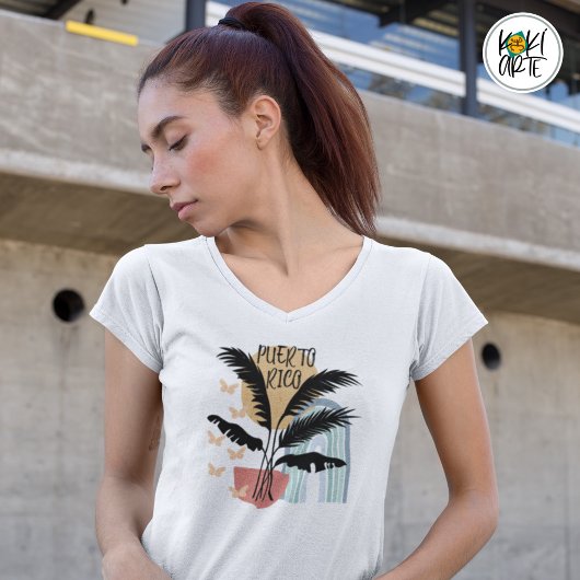 プエルトリコ BOHO I Tシャツ