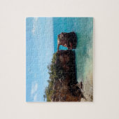 プエルトリコ、Cabo Rojo、Puente de Piedra ジグソーパズル (縦)