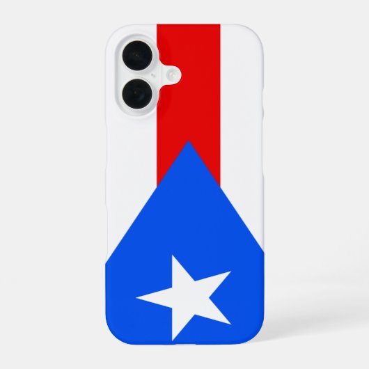 プエルトリコ iPhone 16ケース (裏面)