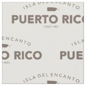 プエルトリコ、Isla del Encanto ファブリック (クローズアップ)