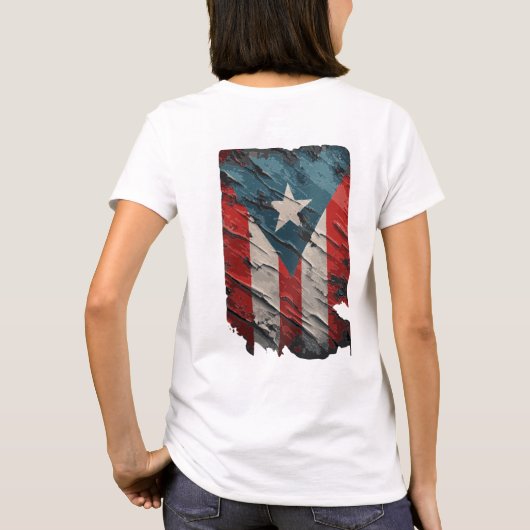プエルトリコ Tシャツ (裏面)