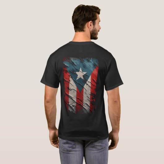 プエルトリコ Tシャツ (裏面フル)