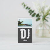 プエルトリコDJ 名刺 (スタンド正面)