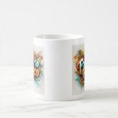 プエルトリコGraffiti Vibes：島の通りアートEd コーヒーマグカップ (中央)