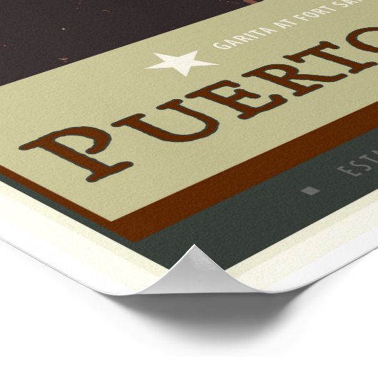 プエルトリコI ポスター (角)