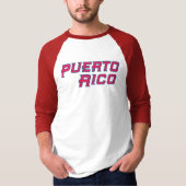 プエルトリコTシャツ野球 Tシャツ (正面)