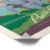 プエルトリコUSAを発見 | ヴィンテージ旅行 ポスター (角)