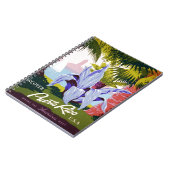 プエルトリコUSA、WPA観光と公園のポスター ノートブック (左側)