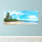 プエルトヴィエホビーチ キャンバスプリント (インサイチュ (ウッドフロア))