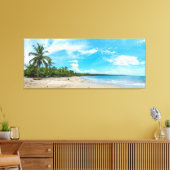 プエルトヴィエホビーチ キャンバスプリント (インサイチュ (リビング))