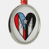 プエルト国旗 メタルオーナメント (右)