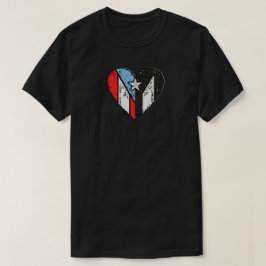 プエルト国旗 | Boricuaハート,プエルトリコ Tシャツ