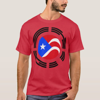 プエルト在日韓国多国籍愛国国旗の掲揚 Tシャツ