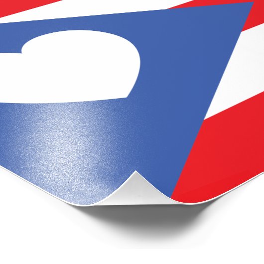 プエルト州旗の写真 フォトプリント (角)