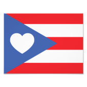 プエルト州旗の写真 フォトプリント (正面)