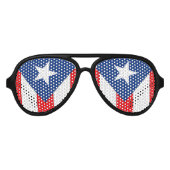 プエルト州旗 アビエーターサングラス (正面)