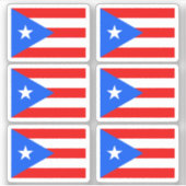 プエルト州旗 シール (正面)