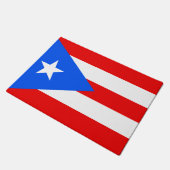 プエルト州旗 ドアマット (アングル)