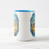 プエルト日没1557 ツートーンマグカップ (中央)