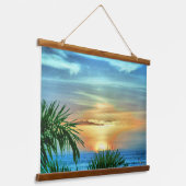 プエルト日没1557 吊り下げ型タペストリー (傾斜あり)