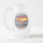 プエルト日没1739 フロストグラスビールジョッキ (左)