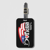 プエルト素晴らしリコボリグア ラゲッジタグ (正面縦)