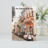 プエルト素晴らしリコヴィンテージトラベル カード (スタンド正面)