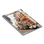 プエルト素晴らしリコヴィンテージトラベル ノートブック (右側)