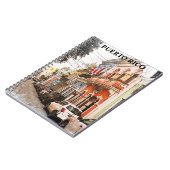 プエルト素晴らしリコヴィンテージトラベル ノートブック (左側)