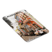 プエルト素晴らしリコヴィンテージトラベル マグネット (右側)