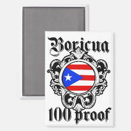 プエルト素晴らしリコBoricua Taioヴィンテージロゴ マグネット