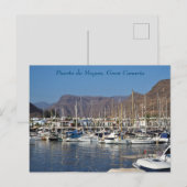 プエルト・デ・モガン，グランカナリア，ポストカード ポストカード (正面/裏面)