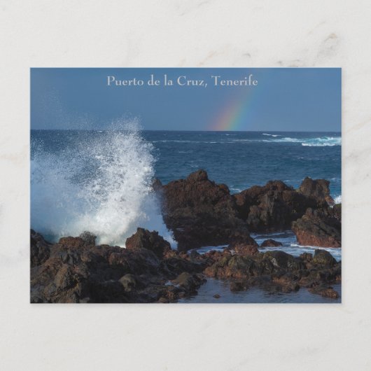 プエルト・デ・ラ・クルス、テネリフェ、ポストカード ポストカード (正面)