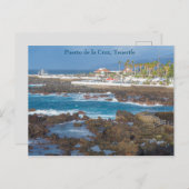 プエルト・デ・ラ・クルス、テネリフェ、ポストカード ポストカード (正面/裏面)