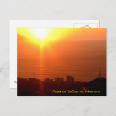 プエルト・バラルタ,メキシコのお土産はがき ポストカード (正面/裏面)