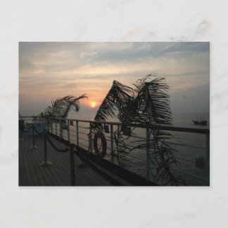 プエルト・バラルタ，メキシコサンセットはがき ポストカード