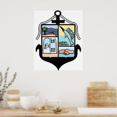 プエルト・バラルタ(メキシコ) ポスター (キッチン)