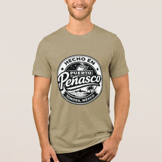 プエルト・ペニャスコで作られたTシャツ - ホワイトロゴ トライブレンドＴシャツ