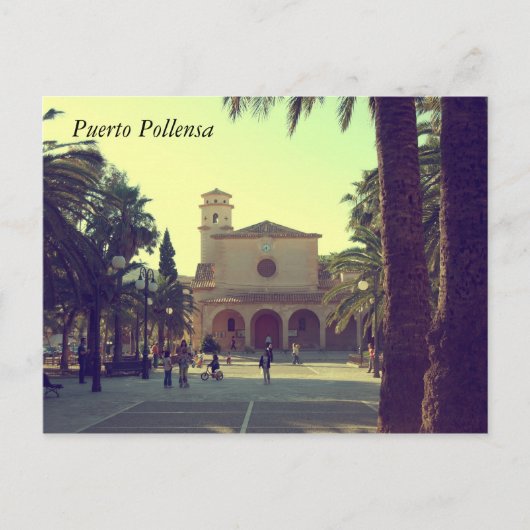 プエルト・ポーレンサ ポストカード (正面)