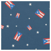 プエルト·リカン旗とスターズ海軍 ファブリック (クローズアップ)