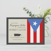 プエルト・リカン:クリスマス:フ伝統的ラグ シーズンカード (スタンド正面)