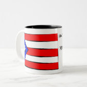 プエルト·リ話カンの方法 ツートーンマグカップ (正面左)
