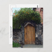 プエルトAyoraのドア、ガラパゴス諸島 ポストカード (正面/裏面)