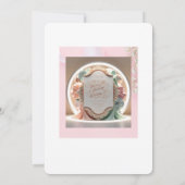 プエント結婚式招待状スイート 招待状 (裏面)