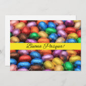 プオナパスクーチョコレートイースターエッグ シーズンカード (正面/裏面)