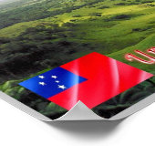 プオルアイランド – サモア –  ポスター (角)